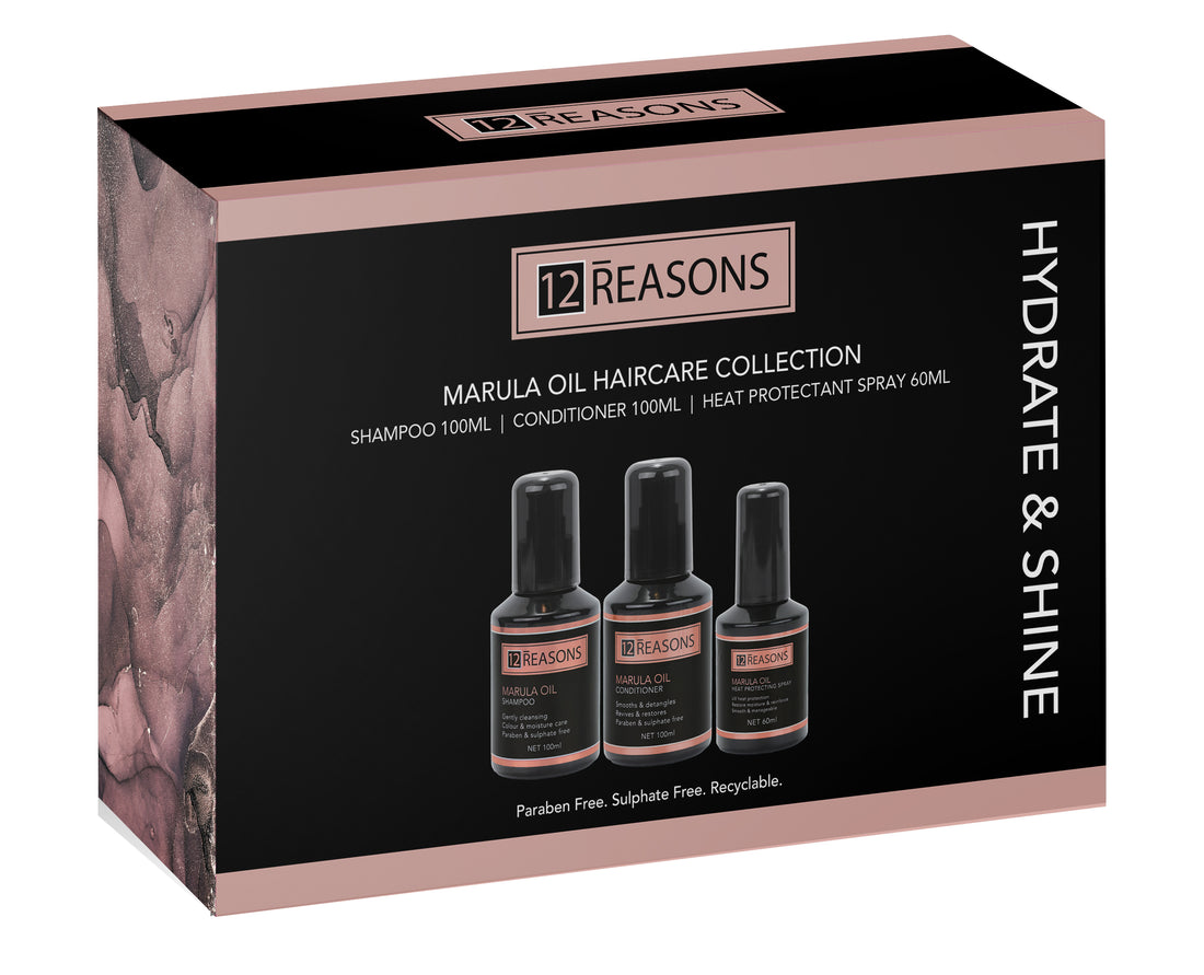 12 Reasons Marula Oil 3pc Travel Set