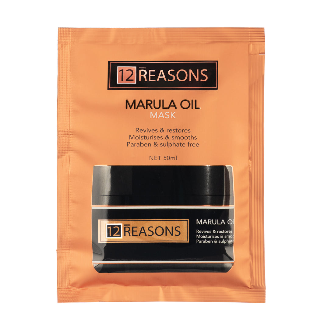12 Reasons Marula Oil Mask Sachet 50ml
