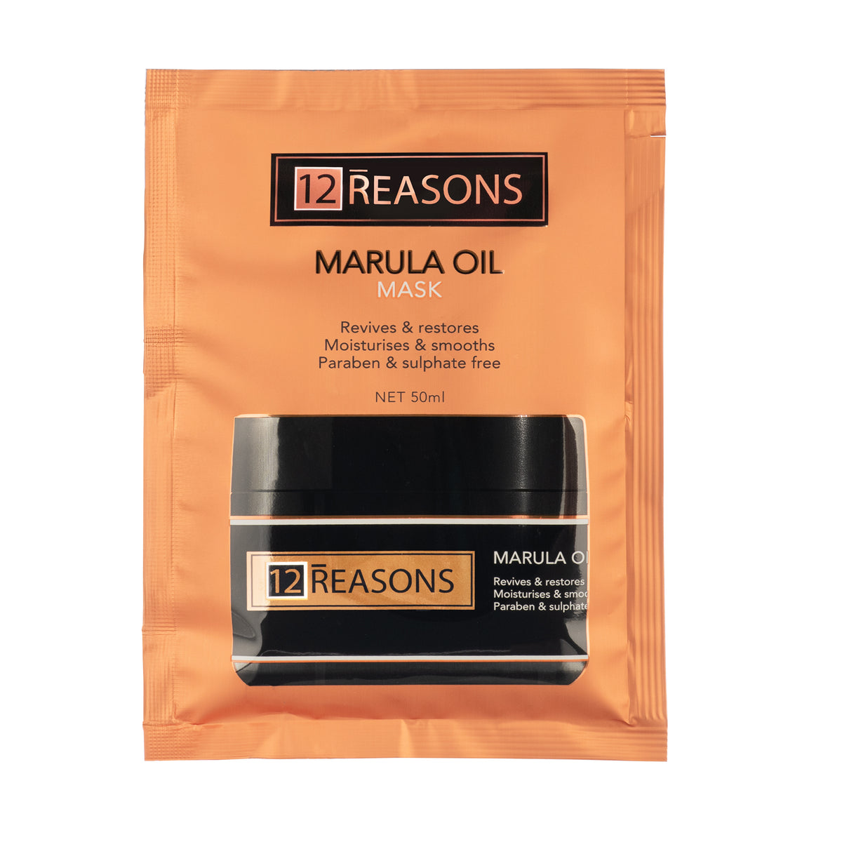 12 Reasons Marula Oil Mask Sachet 50ml