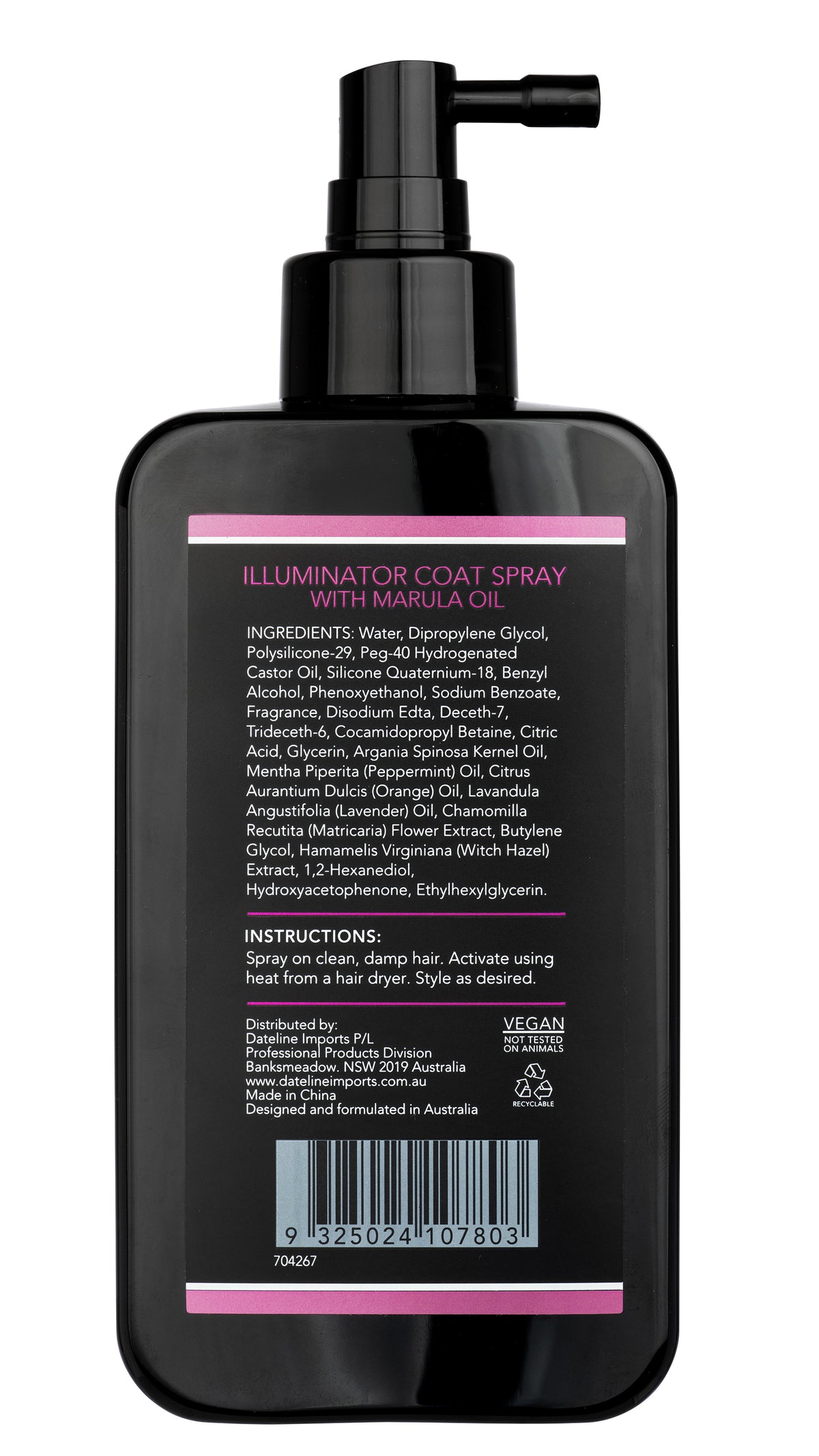 12 Reasons The Absolute Illuminator Marula Oil Coat Spray 300ml