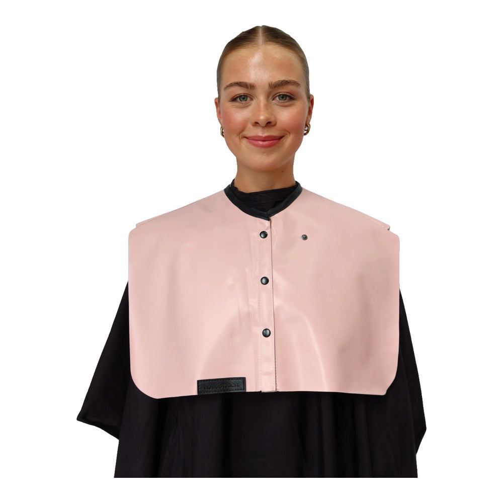 Hello Bleach Vegan Leather Cutting Cape - Baby Pink