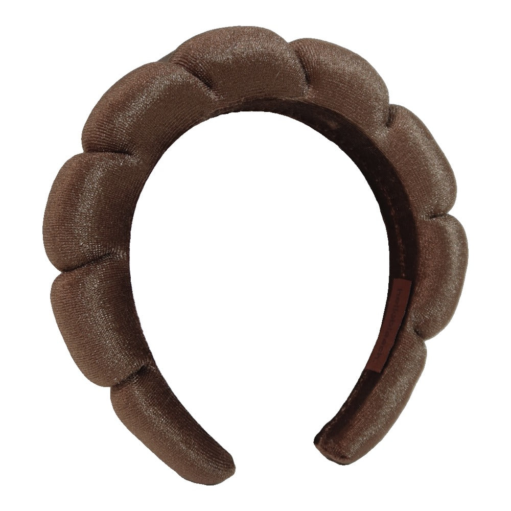 Hello Bleach Scalloped Headband - Walnut
