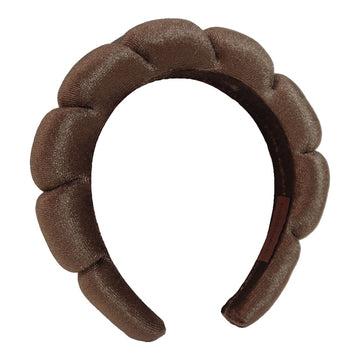 Hello Bleach Scalloped Headband - Walnut