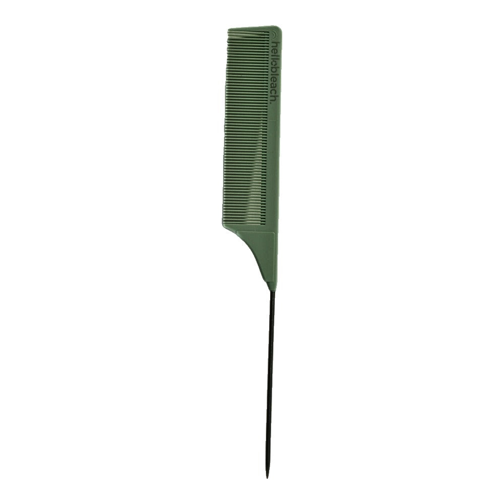 Hello Bleach Tail Comb With Stainless Steel Tip Forest