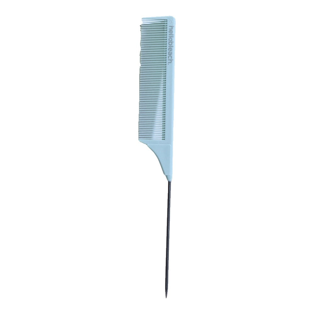 Hello Bleach Tail Comb With Stainless Steel Tip Sky