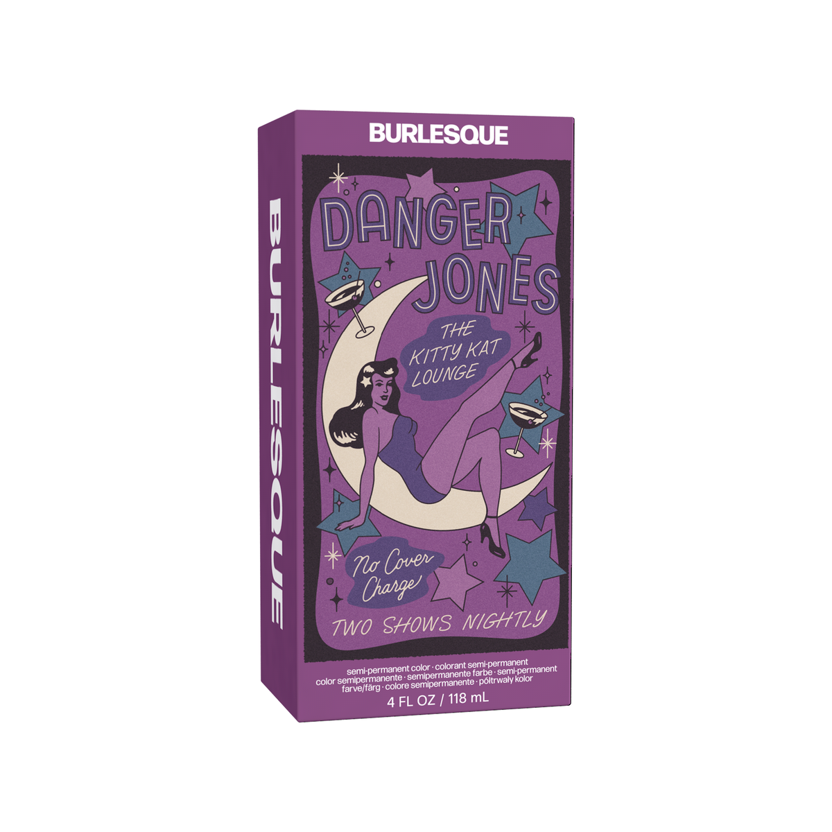 Danger Jones Semi-Permanent Color 118ml - Burlesque (Mauve)