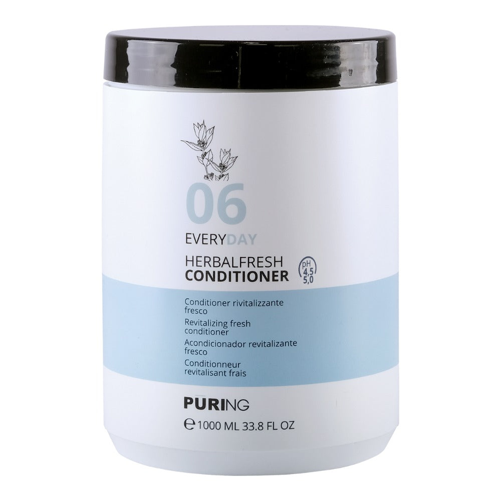 Puring 06 Everyday Herbal Fresh Conditioner frequent use 1L