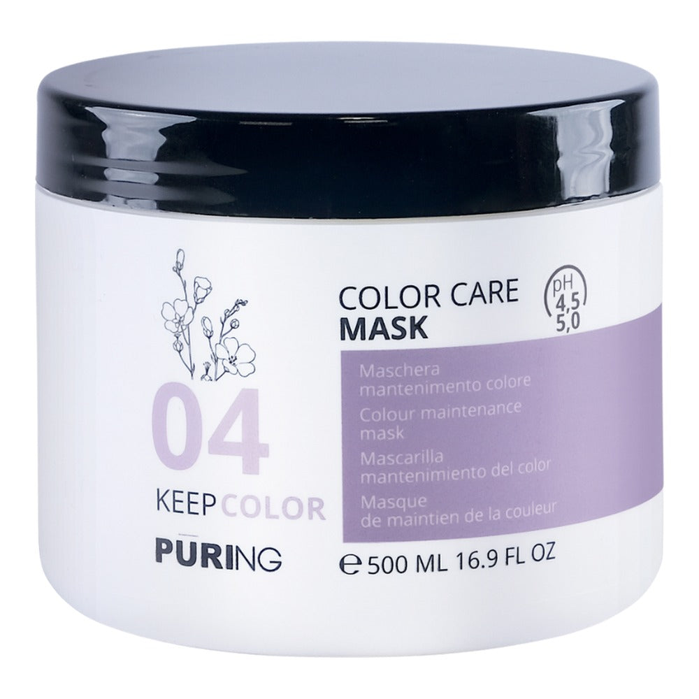 Puring 04 Keepcolor Color Care Mask specific for coloured hair 500ml