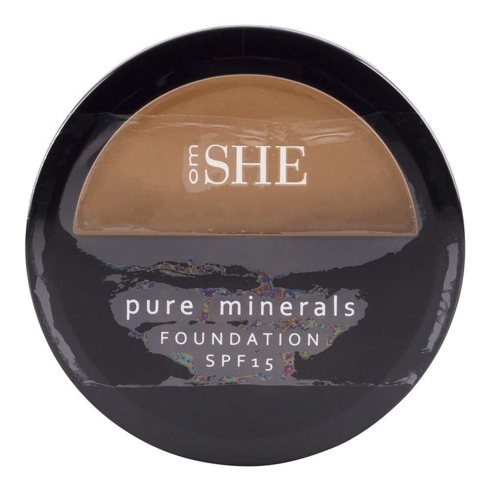 SHE Mineral Pressed Foundation Natural Tan