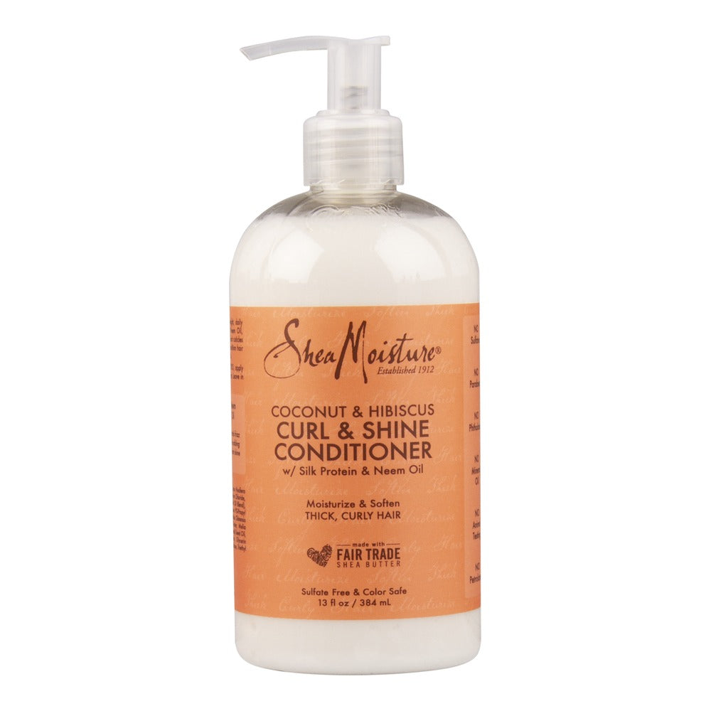 Shea Moisture Coconut and Hibiscus Curl and Shine Conditioner 384ml