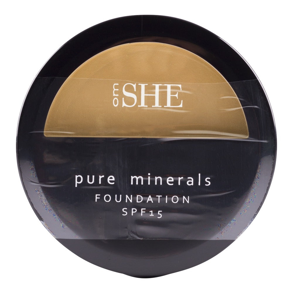 SHE Mineral Pressed Foundation Warm Beige
