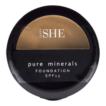 SHE Mineral Pressed Foundation Golden Medium