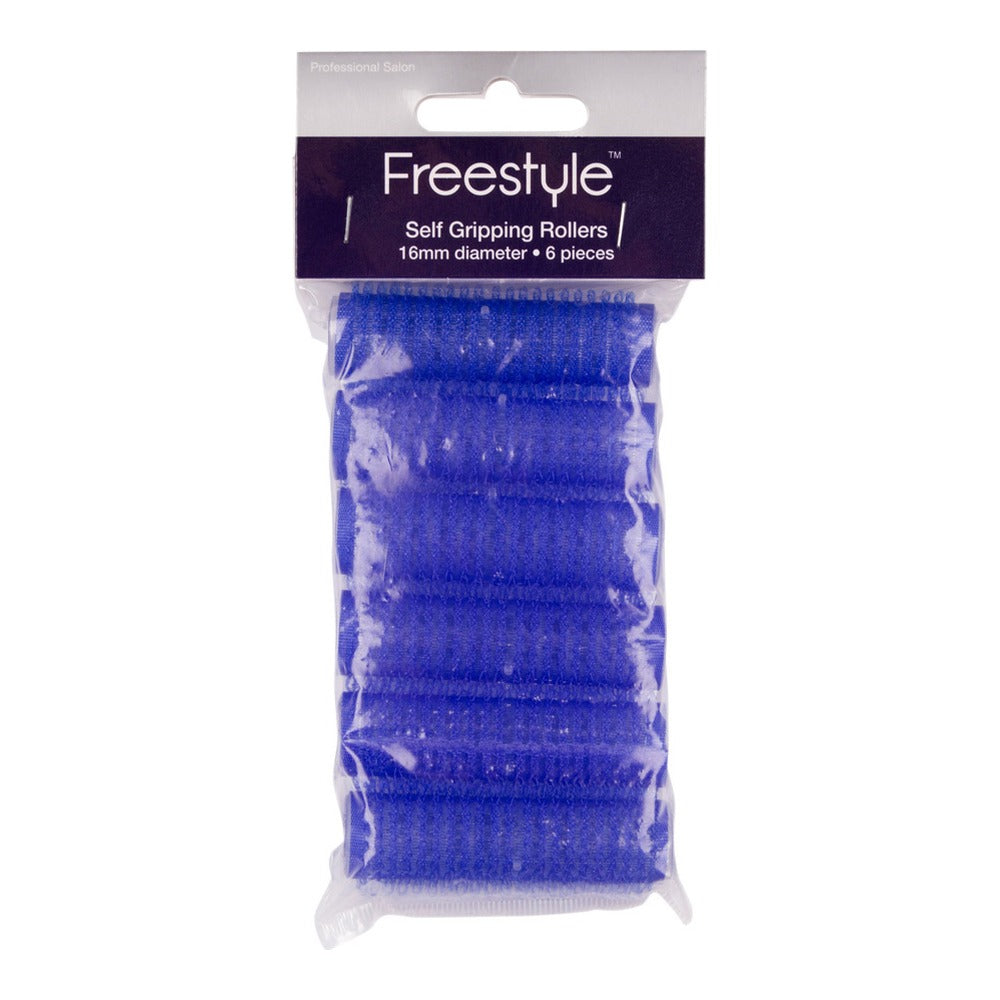 Freestyle Velcro Pack 15mm Blue 6Pc