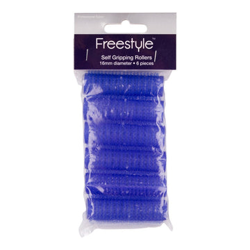 Freestyle Velcro Pack 15mm Blue 6Pc