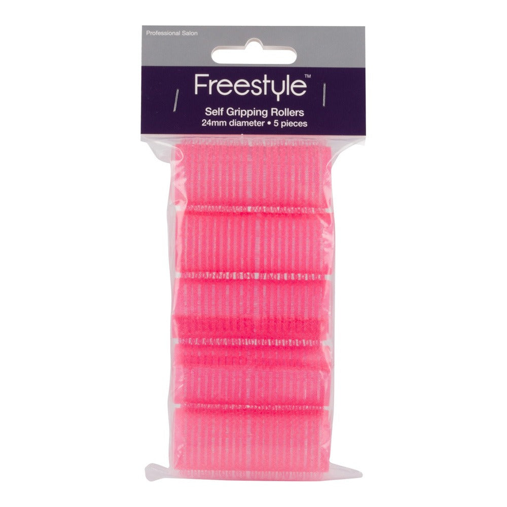 Freestyle Velcro Pack 24mm Pink 5Pc