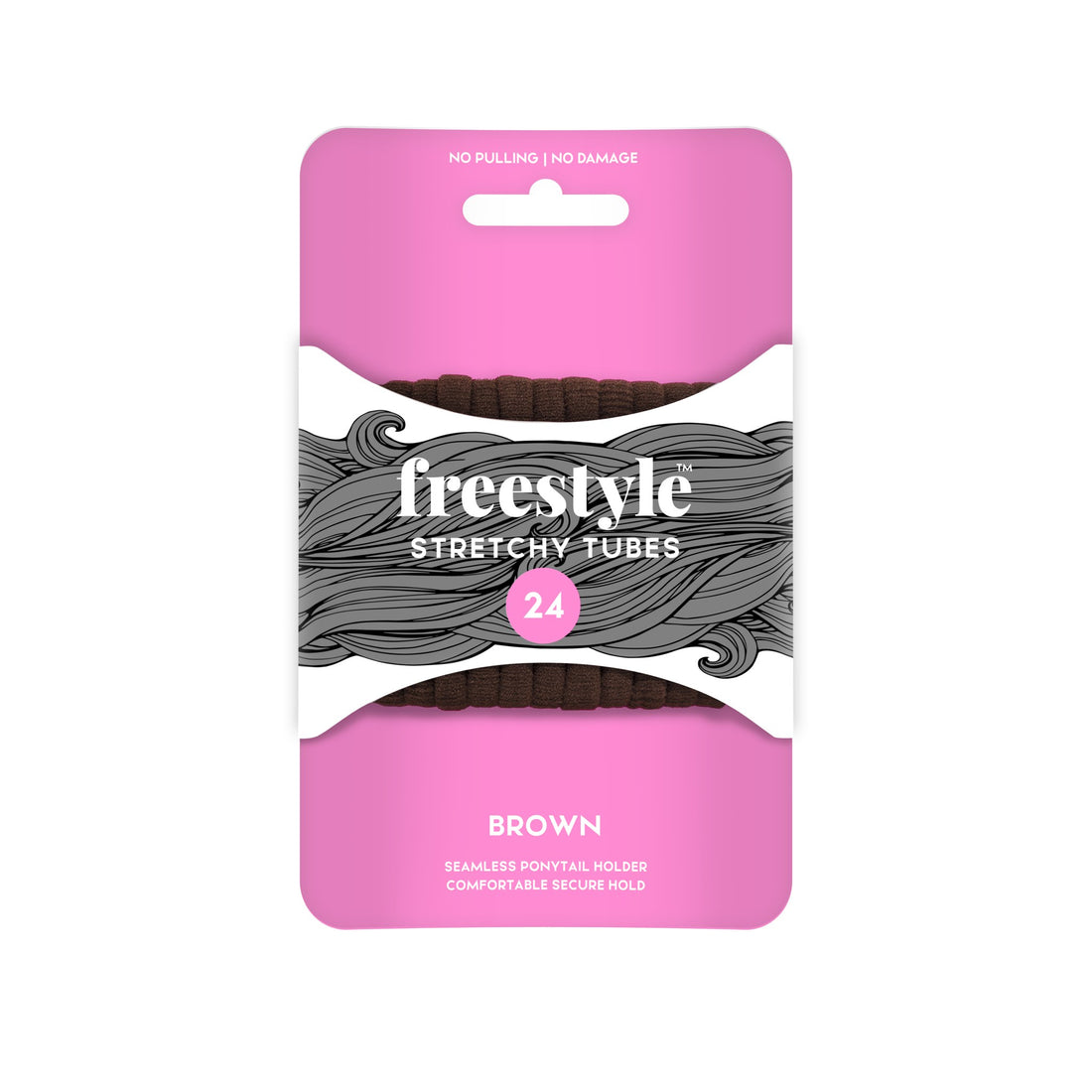 Freestyle Tubes 24pc Brown