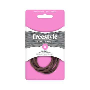 Freestyle Sport Bands 6 Pack- Brown