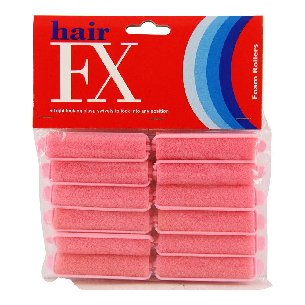 Hair FX Foam Rollers Mini 12 pack