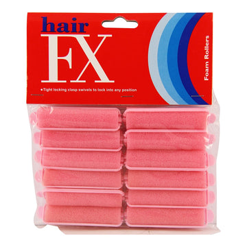 Hair FX Foam Rollers Mini 12 pack