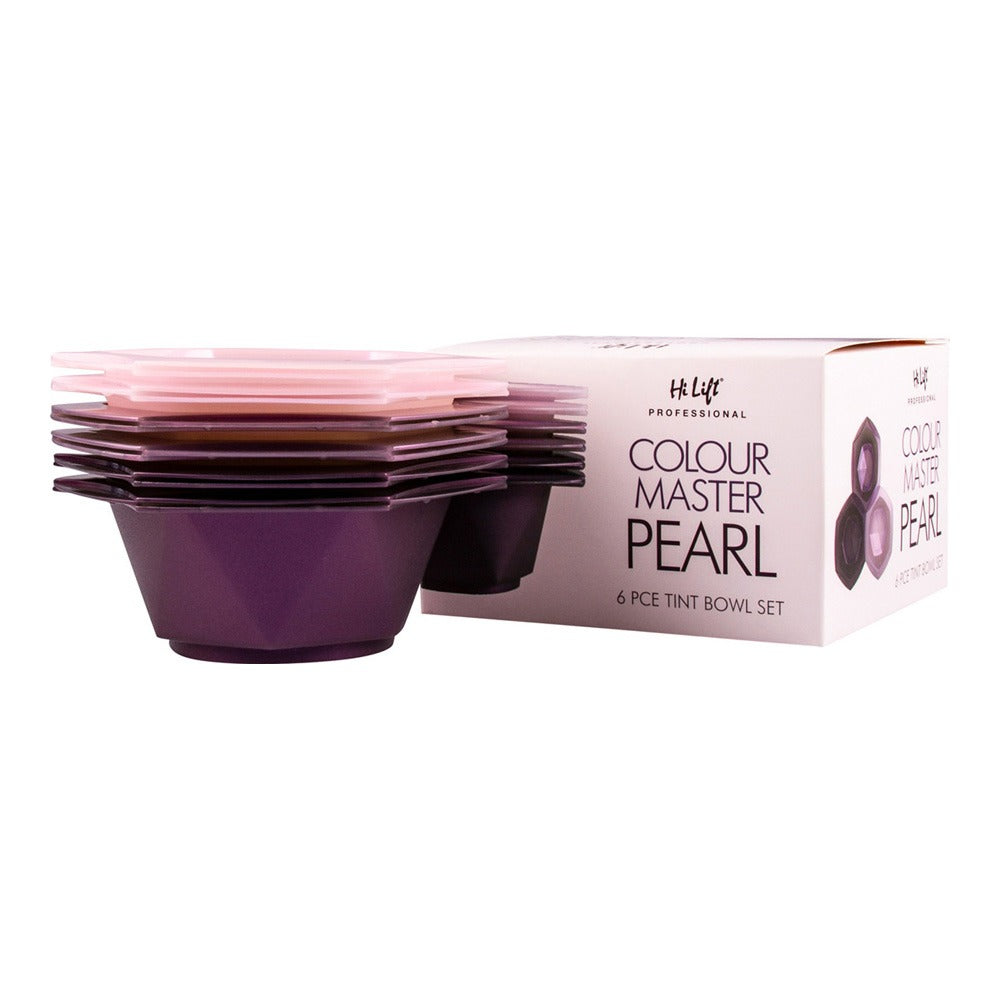 Hi Lift Colour Master Pearl 6pc Tint Bowl Set