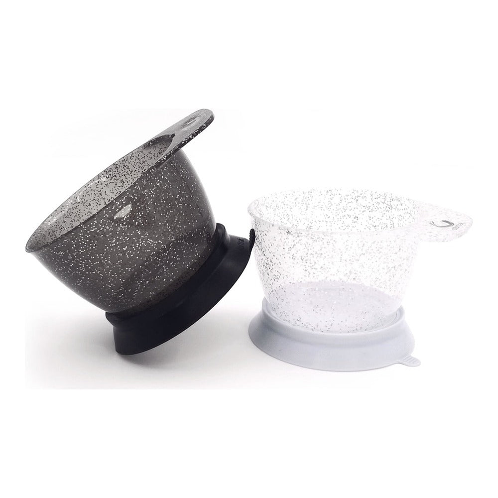 Colortrak Galaxy Glitter Suction Bowls - 2pk