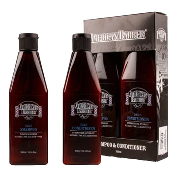 American Barber Daily Shampoo and Conditioner Duo Pack 2 x 300ml