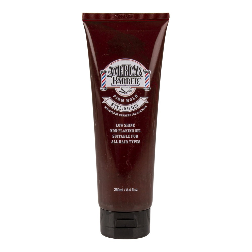 American Barber Firm Hold Styling Gel 250ml