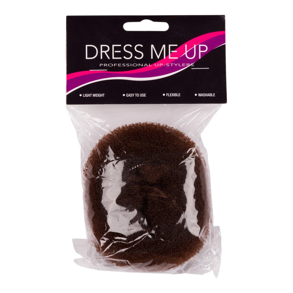 Dress Me Up Brown Hair Donut Medium 14g