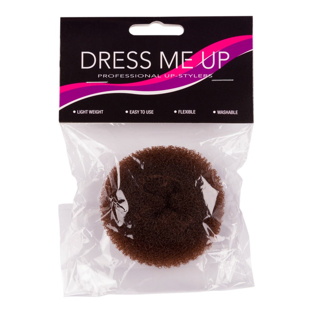 Dress Me Up Brown Hair Donut Extra Small 6g