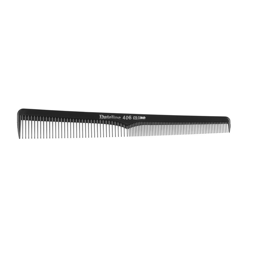 Black Celcon Barbers Comb 406