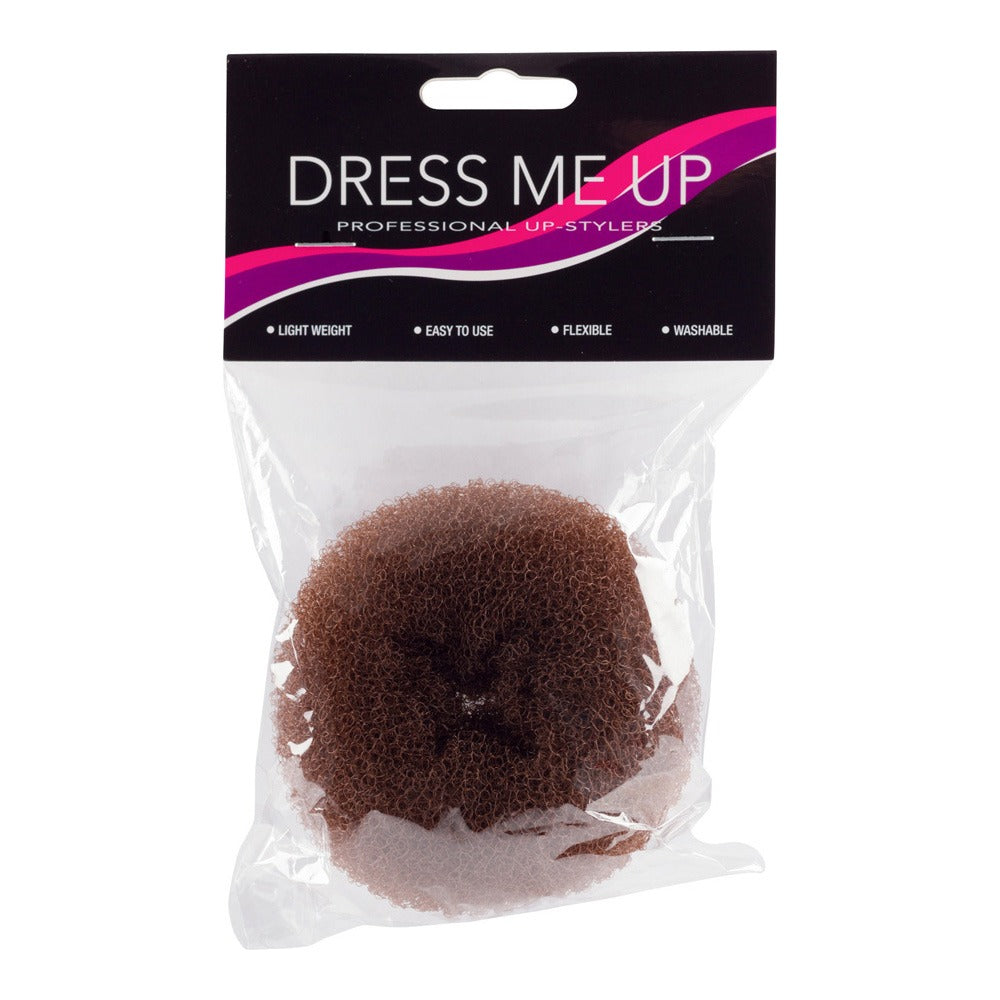 Dress Me Up Brown Hair Donut Small 11g
