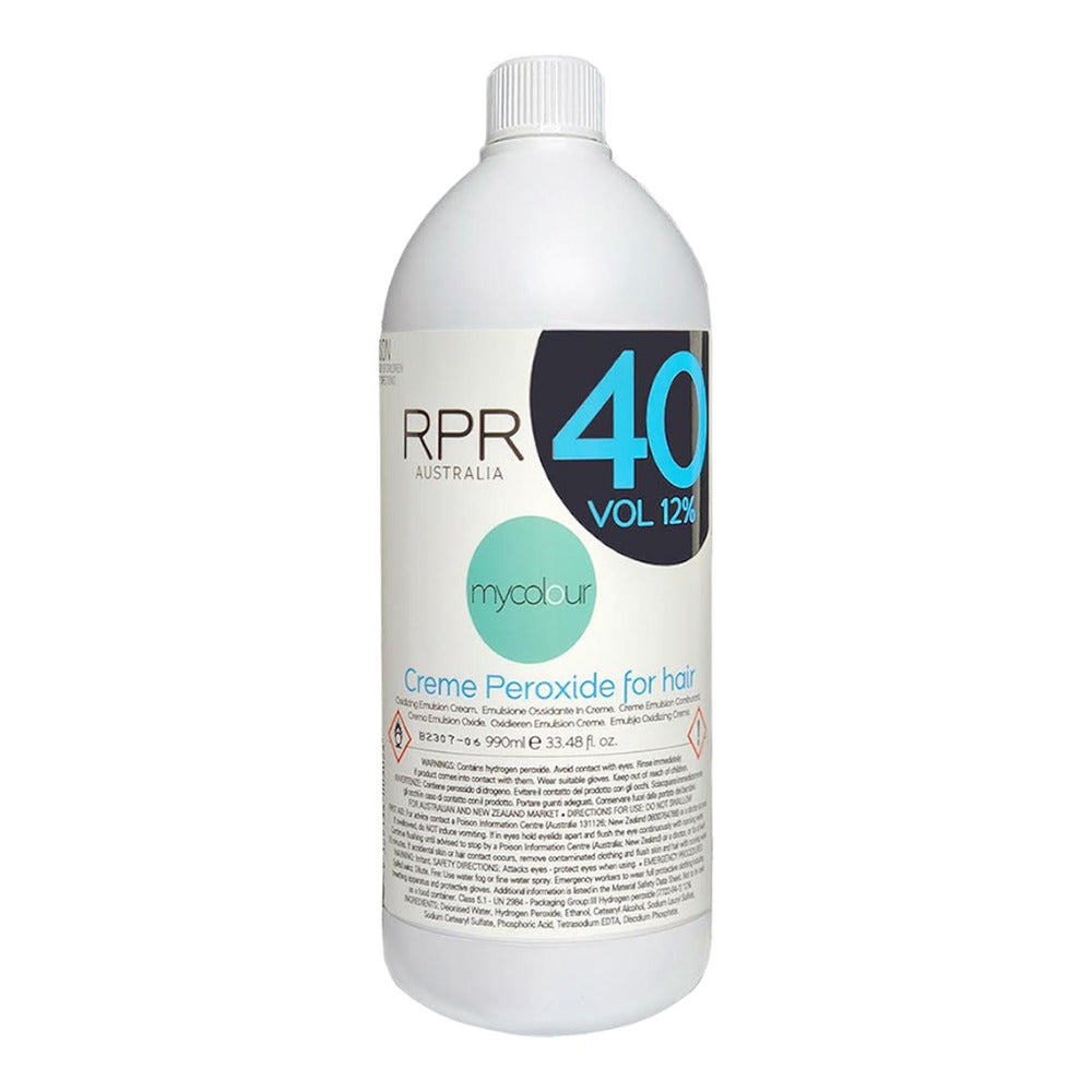 RPR mycolour 40 Volume Creme Poroxide 990ml