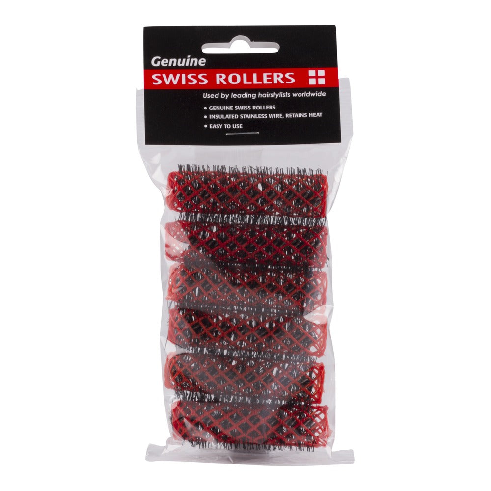 Swiss Rollers 16mm Coral 6 pack