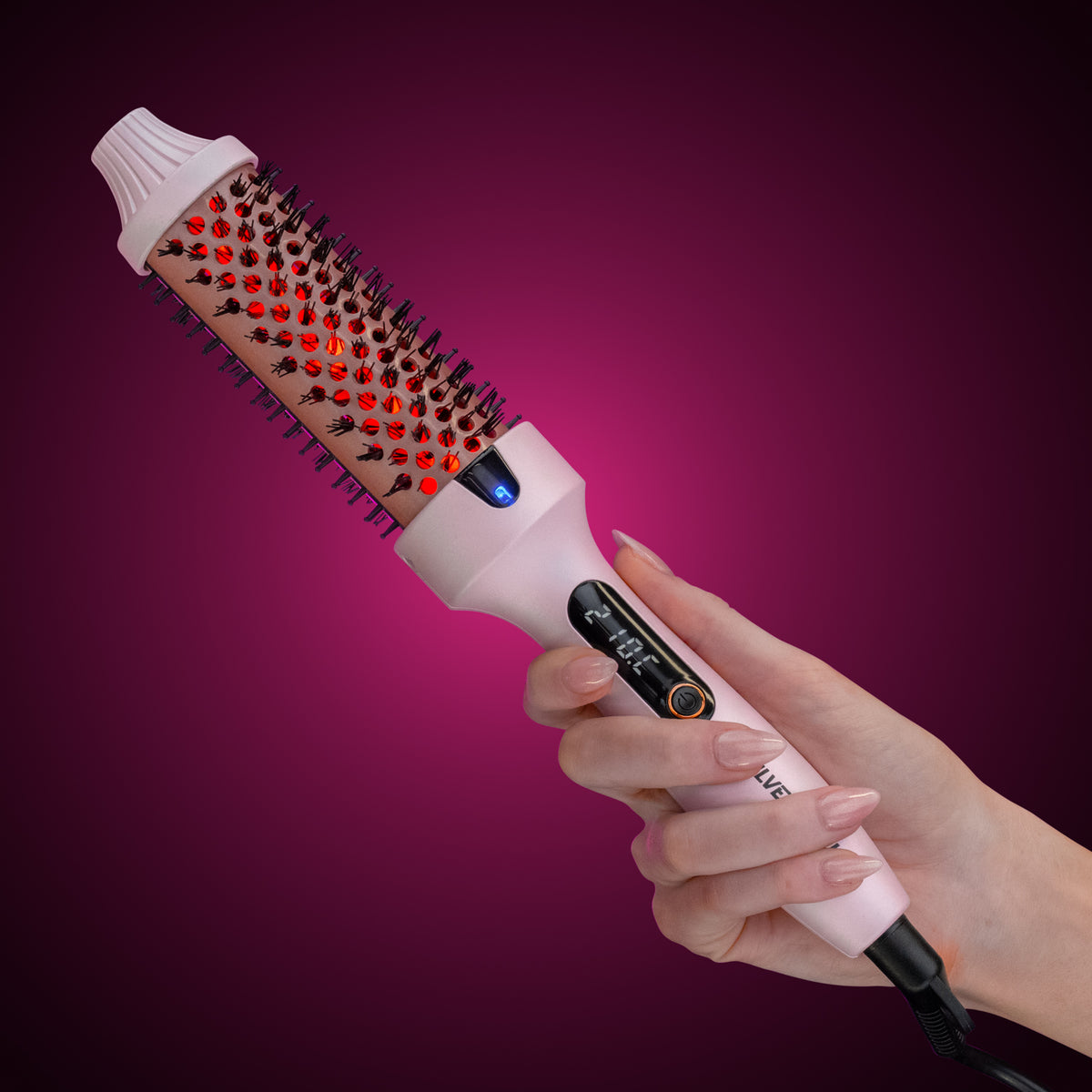 Silver Bullet City Chic Pink Infrared Hot Brush