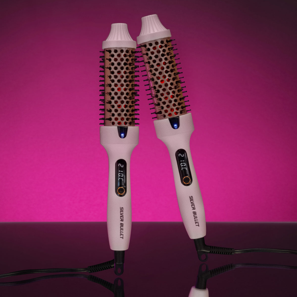 Silver Bullet City Chic Pink Infrared Hot Brush