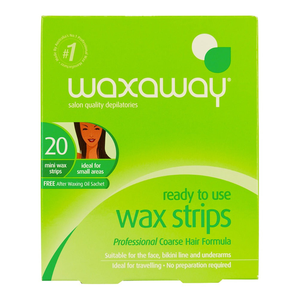Waxaway Wax Strips Face