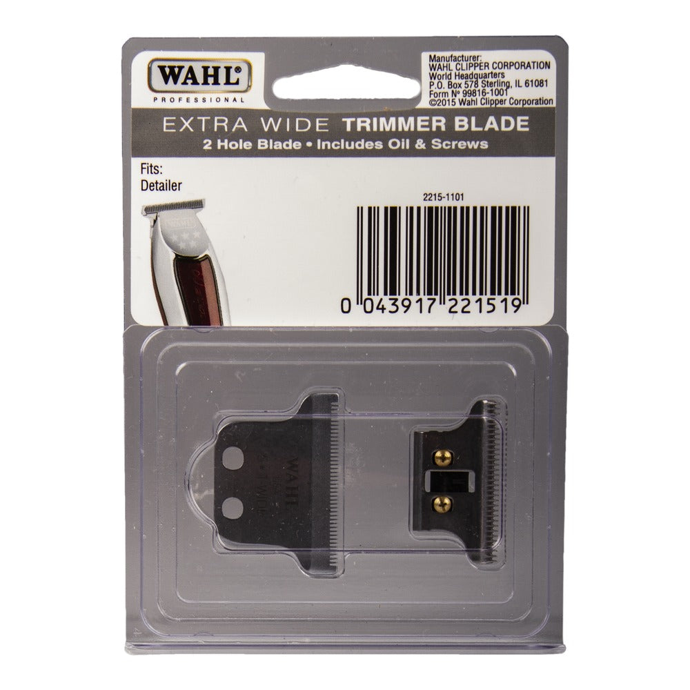 Wahl Extra Wide Trimmer Blade Set