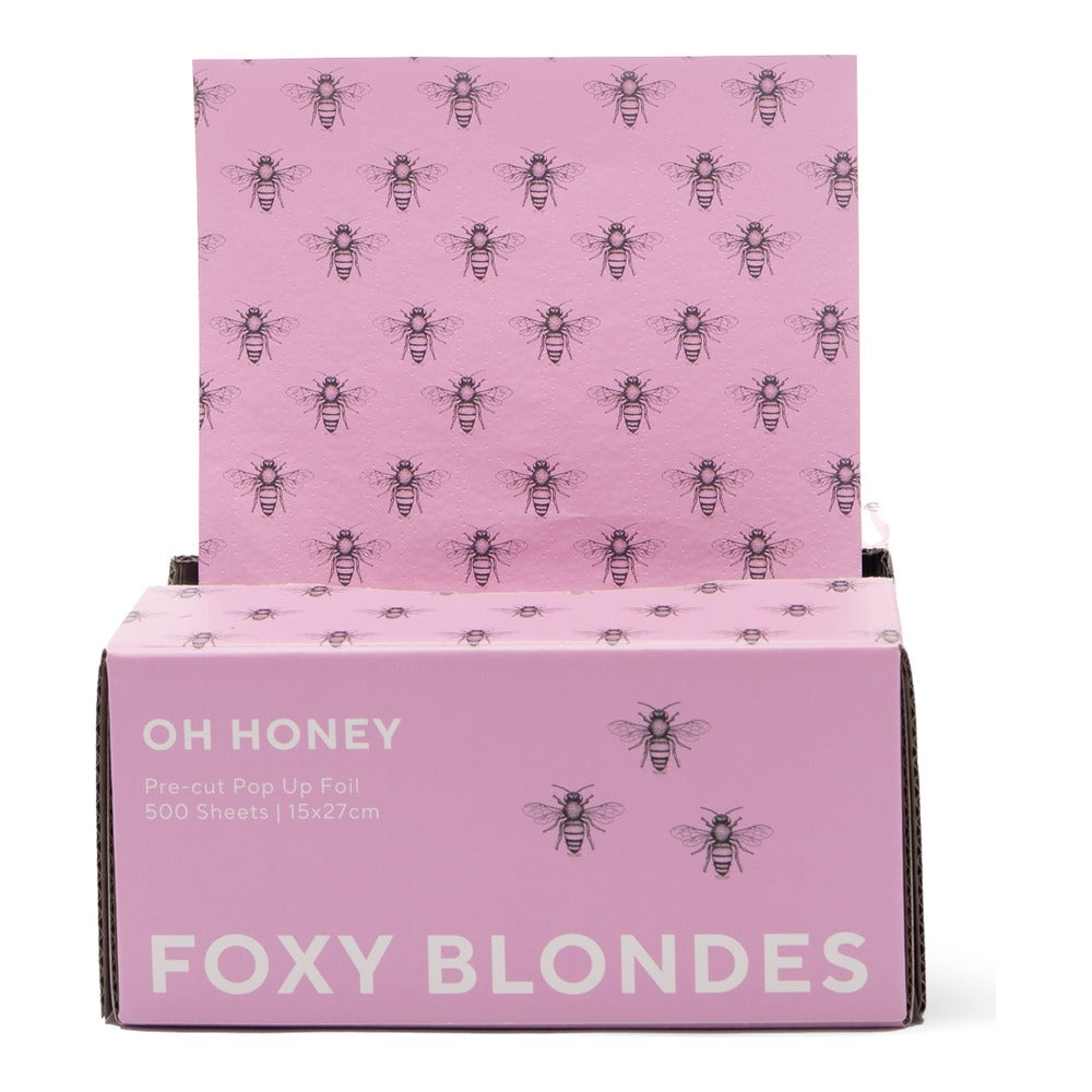 Foxy Blondes Oh Honey Pre-Cut Foils 500 sheets 15cm x 27cm