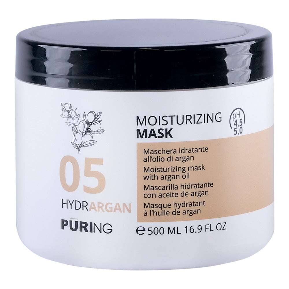 Puring 05 Hydrargan Moisturising Mask with argan oil for normal hair 500ml