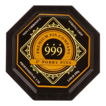 999 Bobby Pins 2" Gold 250g Tub