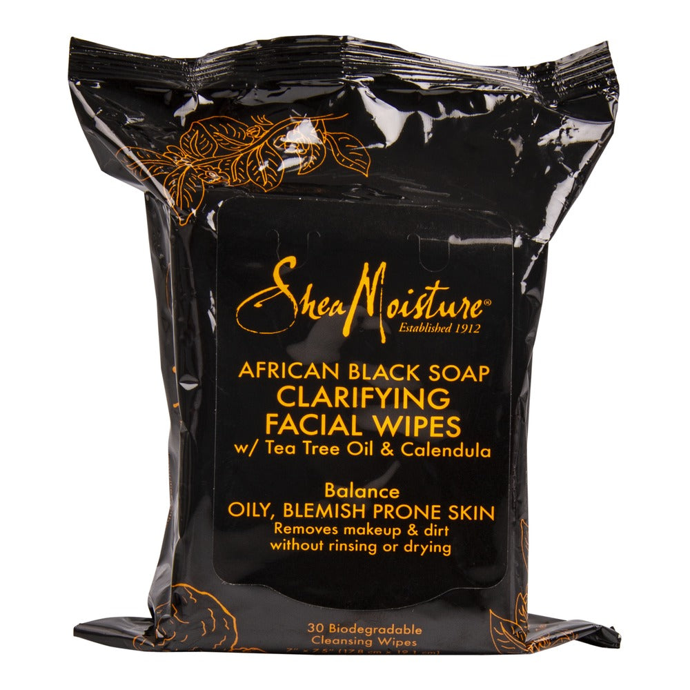 Shea Mois ABS Facial Wipes30pc