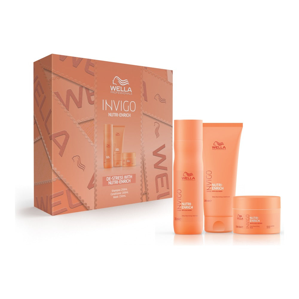 Wella Professionals De-Stress Invigo Nutri-Enrich Trio