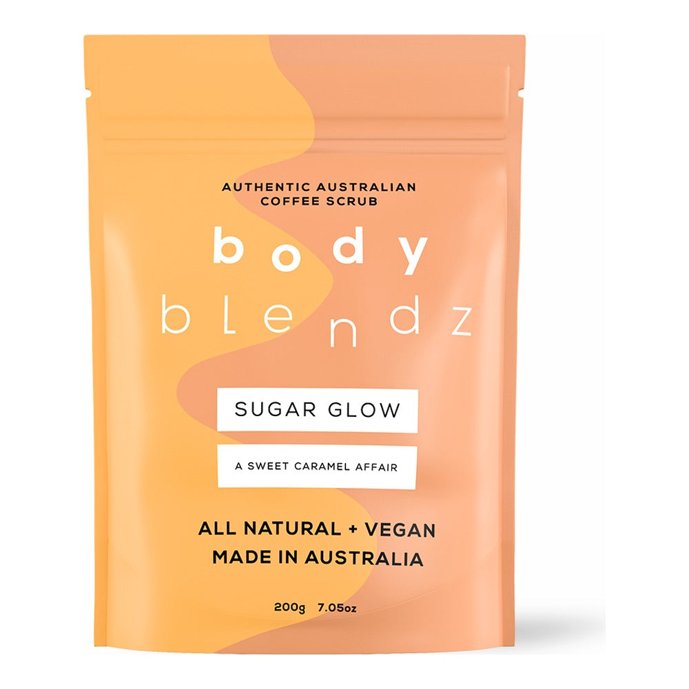 BodyBlendz Sugar Glow Coffee Scrub 200g