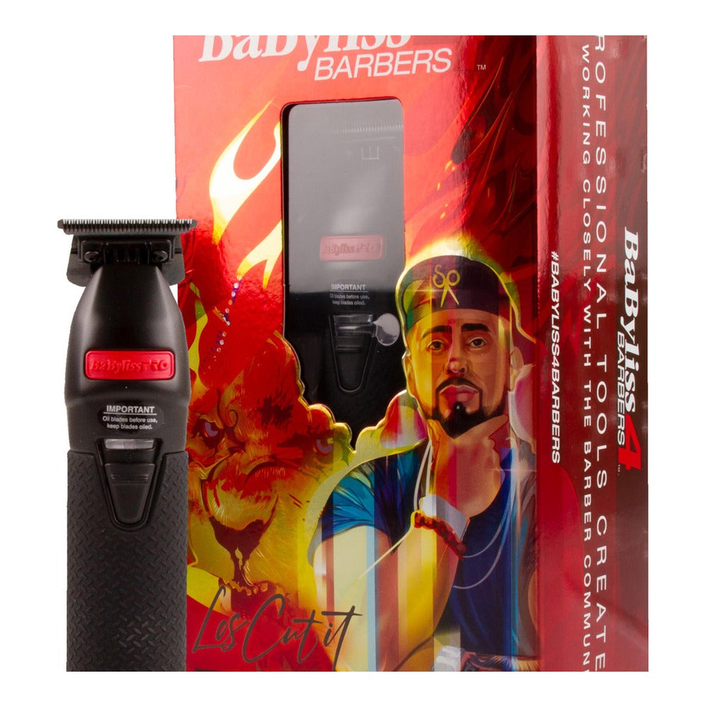 Babyliss Pro Black/Red FX Outliner Trimmer FX B787RIA Cord/Cordless
