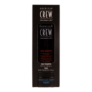 American Crew Fiber + Daily Shampoo Duo - Fiber 85g and Daily Shampoo 250ml