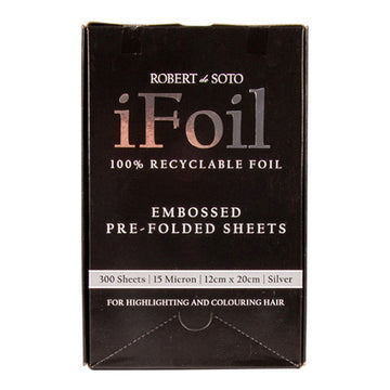 DeSoto Embossed Silver Foil 300 sheets 127mm x 203mm