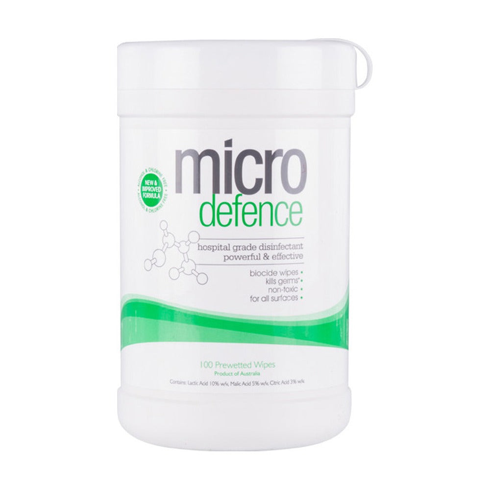 Caron Micro Defence Pre-wetted Surface Wipes 100pk