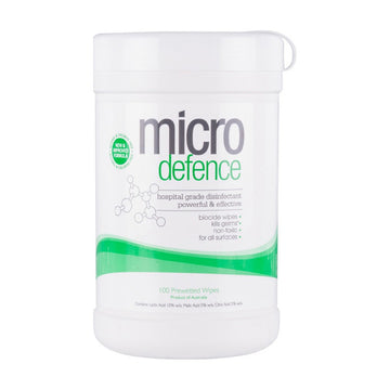 Caron Micro Defence Pre-wetted Surface Wipes 100pk