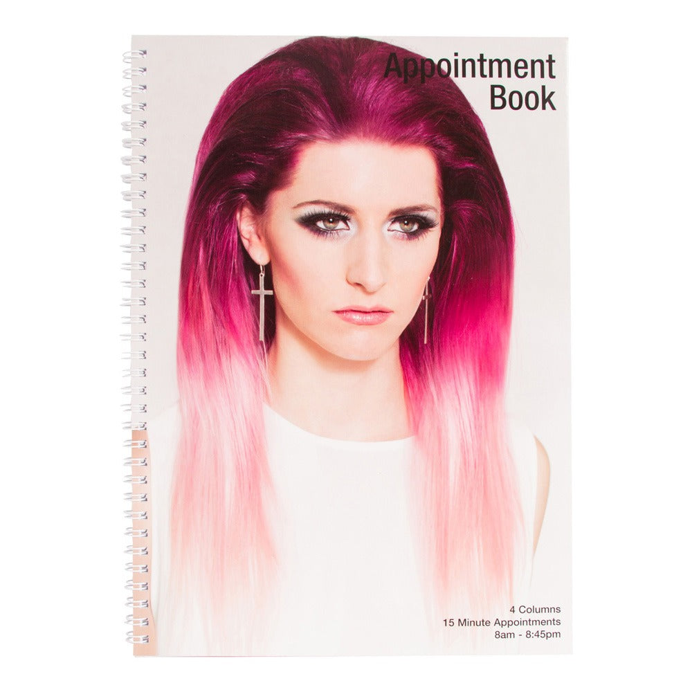 4 Column Appointment Book