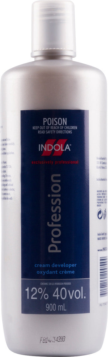 Indola Profession Cream Developer 12% 900ml